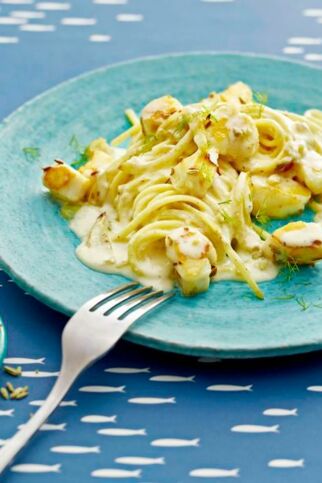 Linguine mit Seeteufel Linguine mit Seeteufel