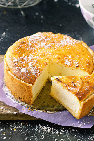 Einfacher Käsekuchen Einfacher Käsekuchen