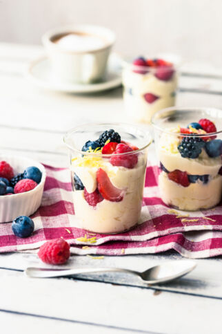 Mousse au citron - Zitronenmousse Mousse au citron - Zitronenmousse