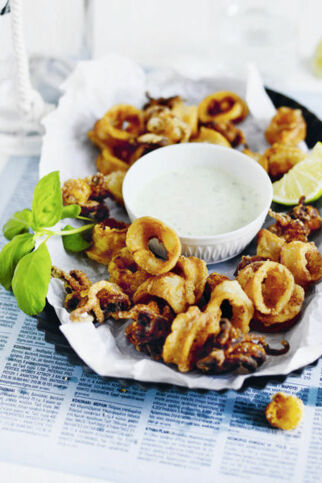 FRITTIERTE CALAMARI FRITTIERTE CALAMARI