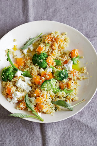 Kürbis-Brokkoli-Quinoa