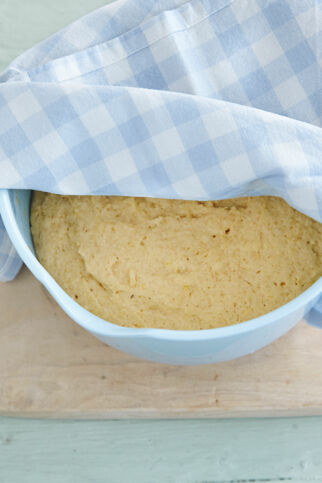 Der Saftige: glutenfreier Hefeteig Der Saftige: glutenfreier Hefeteig