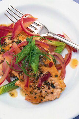 Zwiebel-Schnitzel Zwiebel-Schnitzel