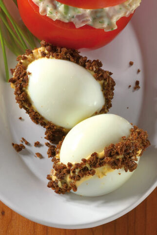 Pikant gefüllte Eier Pikant gefüllte Eier