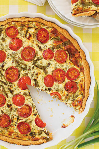 Bärlauch-Tomaten-Tarte Bärlauch-Tomaten-Tarte