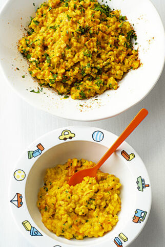 Graupen-Risotto mit Huhn Graupen-Risotto mit Huhn