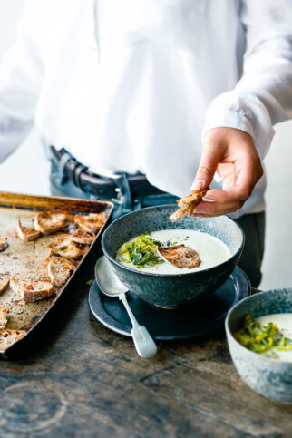 Caesar-Salad-Suppe Caesar-Salad-Suppe