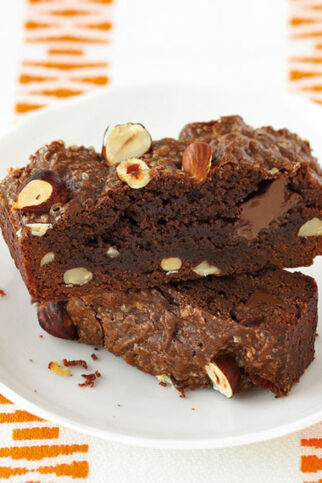 Haselnuss-Brownies