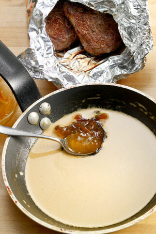 Die perfekte leichte Sauce zum Steak