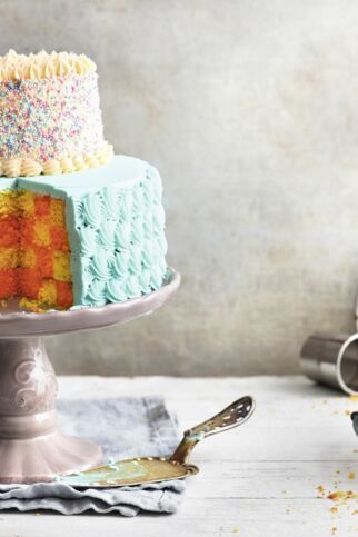 Bunte Karotorte Bunte Karotorte