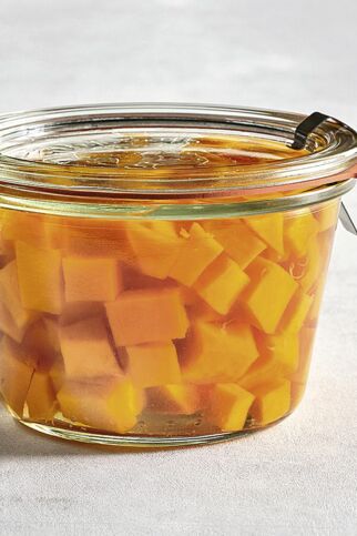 Süßsaure Kürbis-Pickles Süßsaure Kürbis-Pickles
