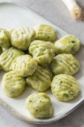 Einfache Bärlauch-Gnocchi