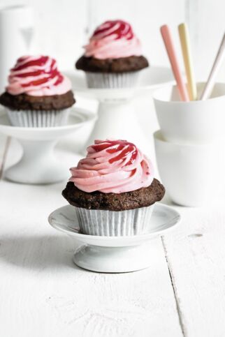Schoko-Kaffee-Cupcakes