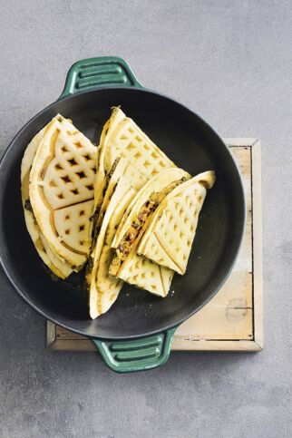 Waffel-Quesadillas Waffel-Quesadillas