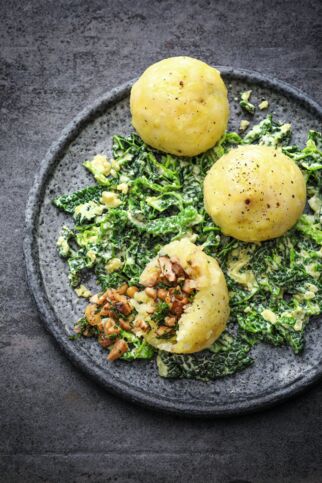 Gefüllte Kartoffelklöße Gefüllte Kartoffelklöße