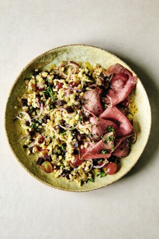 Weizensalat mit Roter Bete Weizensalat mit Roter Bete