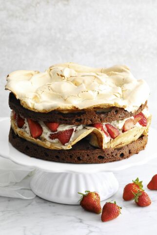 Schoko-Erdbeer-Trümmertorte Schoko-Erdbeer-Trümmertorte