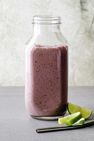 Heidelbeer-Limetten-Smoothie Heidelbeer-Limetten-Smoothie
