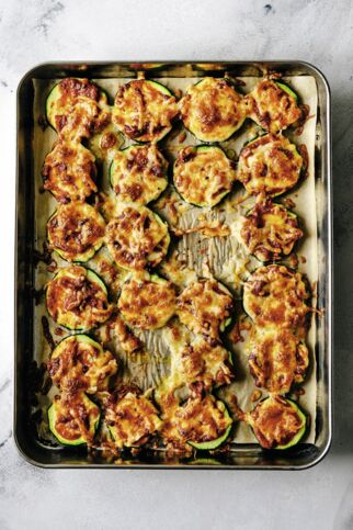 Mini-Zucchini-Pizzen Mini-Zucchini-Pizzen