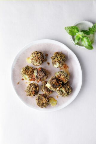 Hackbällchen mit Käse Hackbällchen mit Käse