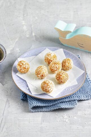 Mango-Kokos-Kugeln Mango-Kokos-Kugeln