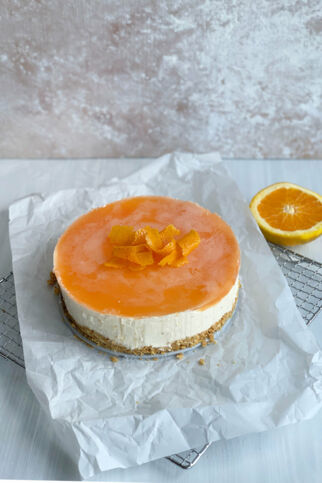 Aperol-Cheesecake
