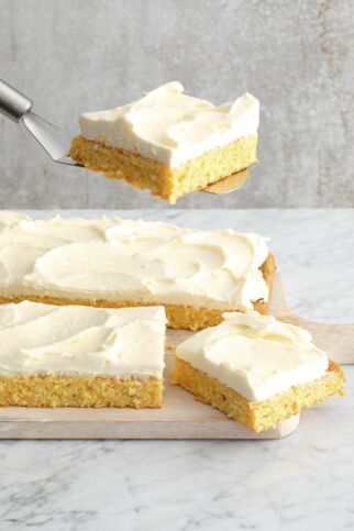 Möhrenkuchen mit Creamcheese-Frosting Möhrenkuchen mit Creamcheese-Frosting