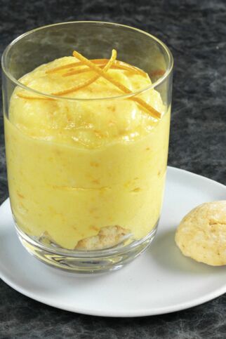 Orangenmousse Orangenmousse
