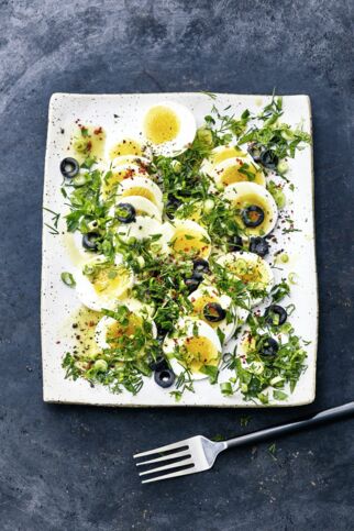 Grüne Kräuter-Eier Grüne Kräuter-Eier