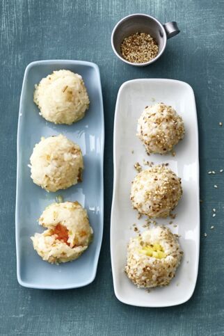Sticky Rice Balls  (süß und salzig)