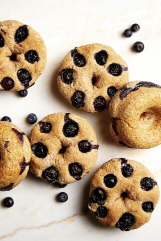 Heidelbeer-Bagels Heidelbeer-Bagels