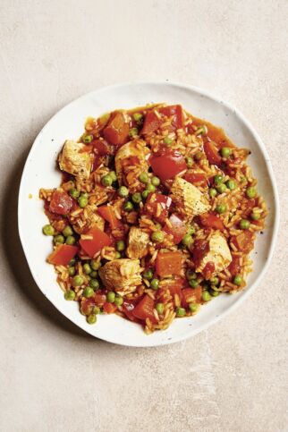 One-Pot-Reis mit Hähnchen