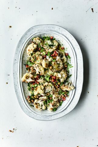 Gerösteter Blumenkohlsalat Gerösteter Blumenkohlsalat
