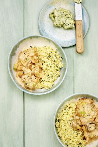 Hähnchen mit Couscous Hähnchen mit Couscous