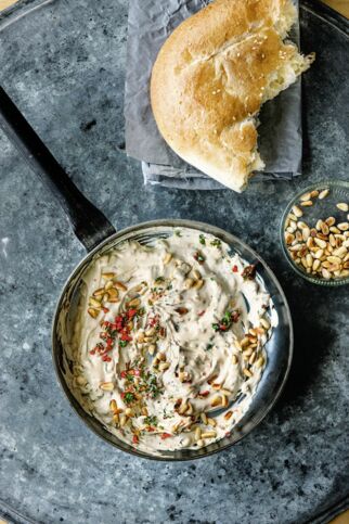 Scharfe Tahin-Sauce Scharfe Tahin-Sauce