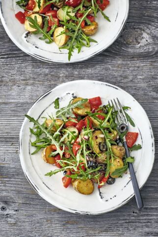 Backkartoffelsalat-Ruccola Backkartoffelsalat-Ruccola