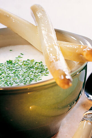 Spargelcremesuppe