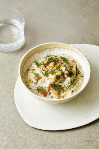 Grünkerneintopf mit Gemüse Grünkerneintopf mit Gemüse