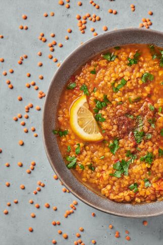 Rote Linsensuppe Rote Linsensuppe