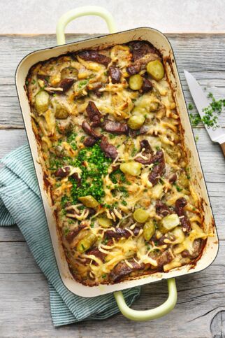 Stroganoff-Spätzle