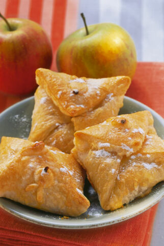Zimt-Apfel-Täschchen