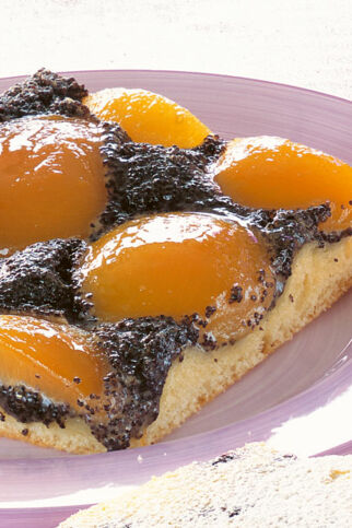 Mohn-Aprikosenkuchen