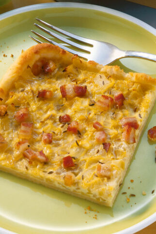 Schwäbischer Zwiebelkuchen Schwäbischer Zwiebelkuchen