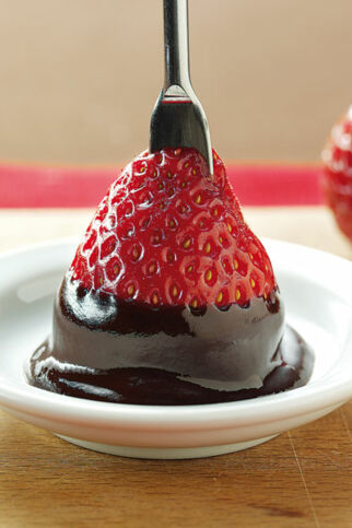 Schokoladen-Dessert-Fondue Schokoladen-Dessert-Fondue