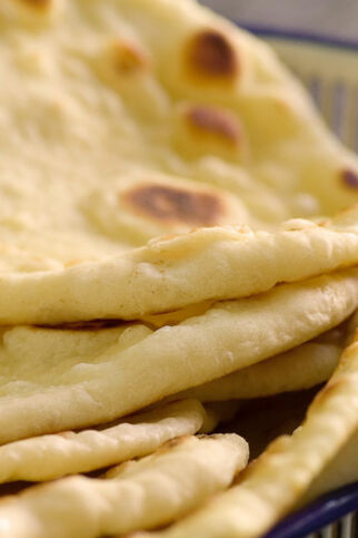Schnelles Fladenbrot mit Dukkah Schnelles Fladenbrot mit Dukkah