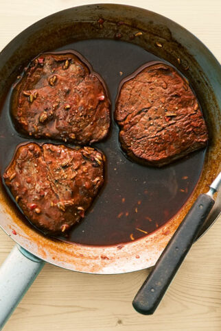Rinderfilet mit Rotweinsauce