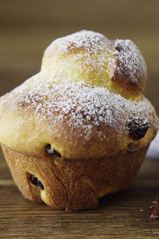 Brioche-Rosinen-Muffins Brioche-Rosinen-Muffins