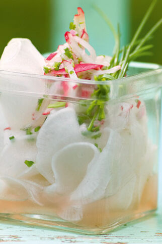 Rettichsalat mit Vinaigrette