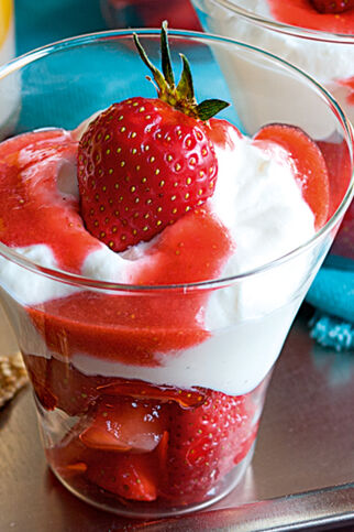 Erdbeer-Ricotta-Creme Erdbeer-Ricotta-Creme