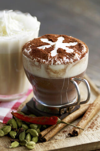 Cremige Gewürzschokolade Cremige Gewürzschokolade